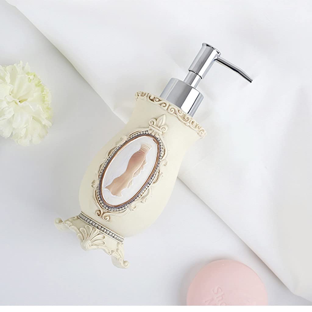 moisture Zestaw dozownika mydła kreatywna emulsja łazienkowa butelka butelka łazienka push mydło do kąpieli woda pitna maszyna klasyczne piękno (pojedynczy kawałek) dozownik mydła do domu (kolor: A)