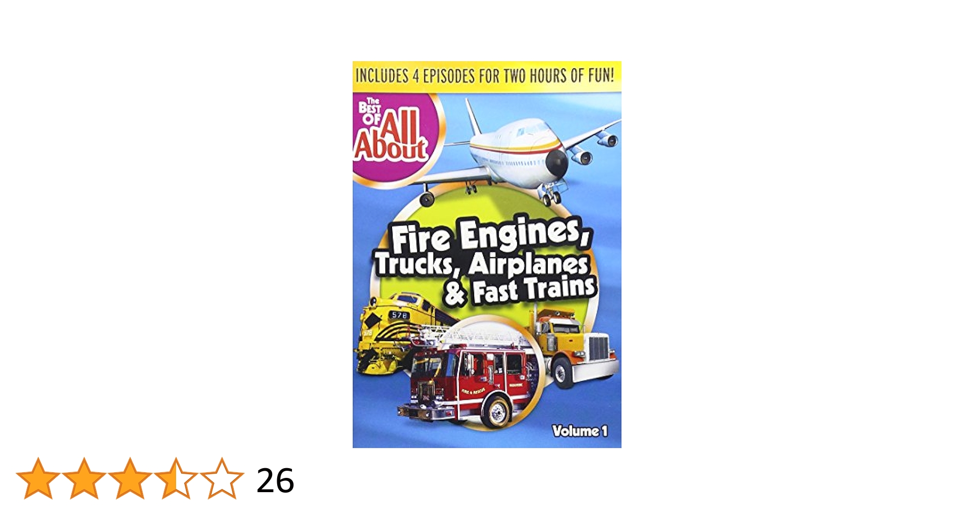 その他 Best of All About Fire Engines Trucks Airplanes [DVD] Best of All About Fire Engines Trucks Airplanes [DVD]