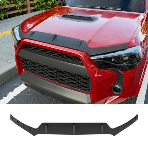 powoq Hood Deflector Compatible with 2010-2024 Toyota 4Runner Hood Protector Shield TPE Deflector Replacement for 2010-2024 Toyota 4Runner Accessories