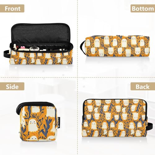 Bolsa de viaje CWUPZAY Festive Marble para herramientas de cabello con tapete resistente al calor para planchas, rizadoras y accesorios de cuidado capilar portátil miniatura 5
