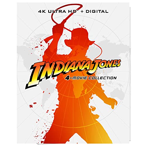 Image of Indiana Jones 4-Movie Collection Limited Edition Steelbook [4K UHD + Digital Copy]