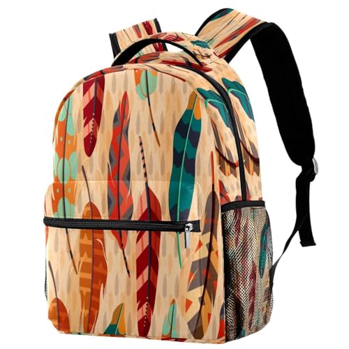 Sac à dos plume bohème multicolore à offrir aux ados