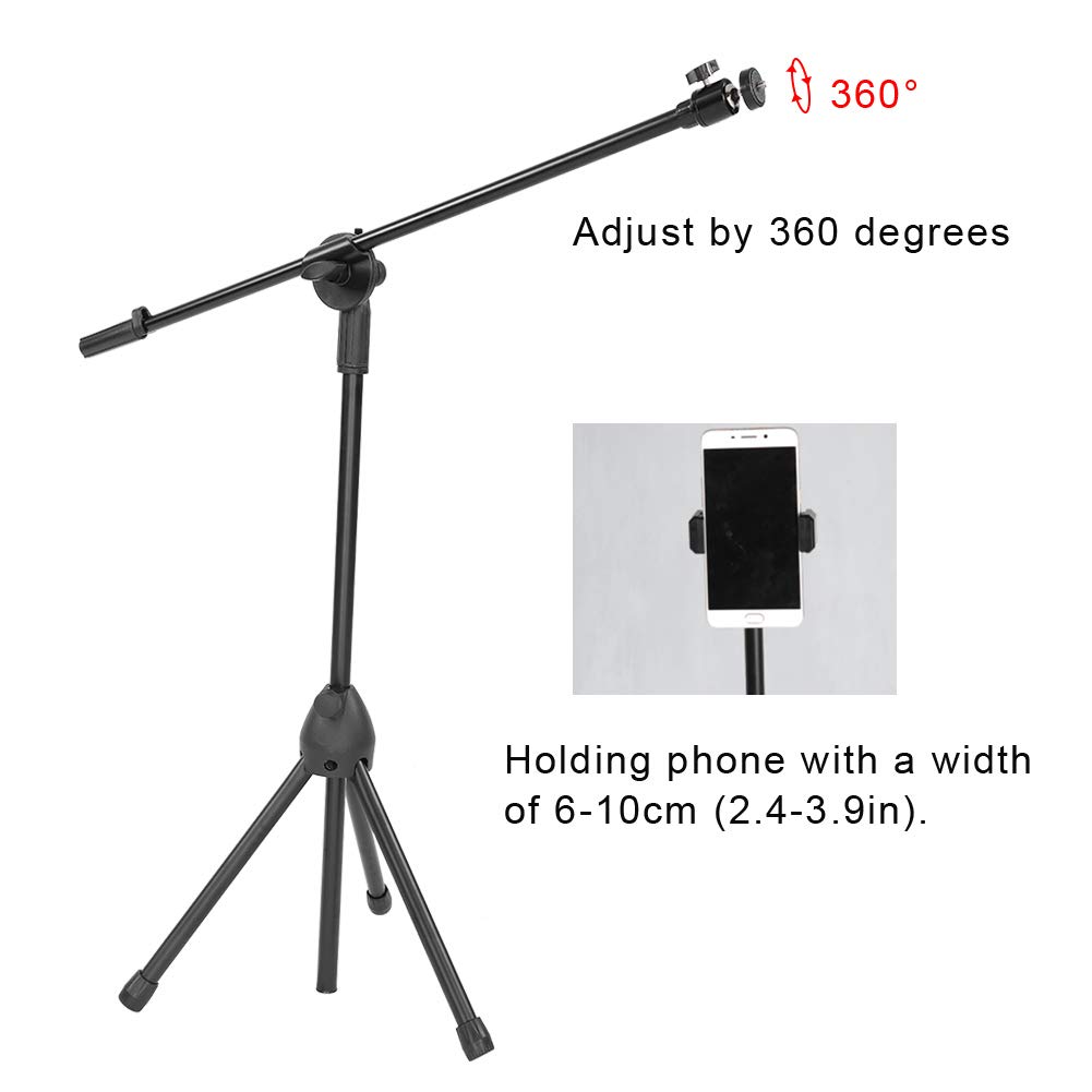 Telefon Stativ Bodenstativ für Smartphone Fotografie Halterung Verstellbarer Ständer für Videoaufzeichnung/Vlogging/Fotografie/Live-Show