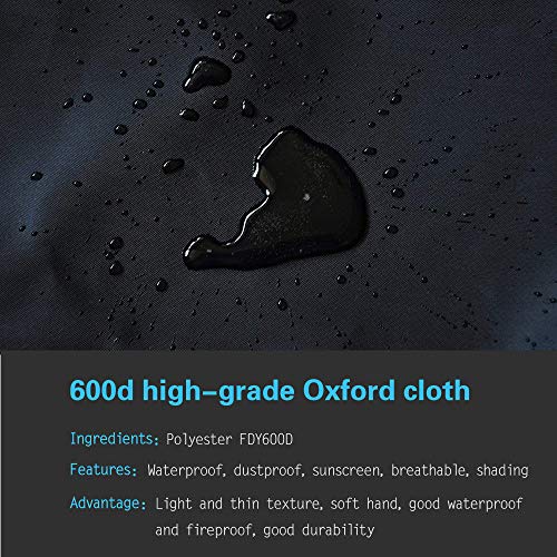 Sit-up board cover, suitable for sit-up board, weight bench, weight chair, fitness bench protection, waterproof, dustproof and sun protection, prevent pets, black, d50in w16in h21in