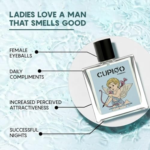 Image of Daemonic Cupido Fresh & Sweet Men's Perfume | Long Lasting Everyday Fragrance for Boys & Men | Attractive Clean Scent with Smooth Notes | 50ml EDP