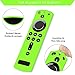 Remote Case/Cover for Fire TV Stick 4K, Protective Silicone Holder Lightweight [Anti Slip] ShockProof for Fire TV Cube/Fire TV(3rd Gen)Compatible with All-New 2nd Gen Alexa Voice Remote Control-Green