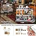 City Coffee House Mini Building Set, Three-Level Cafe Modern House Building Set- Not Compatible with Lego Houses and Buildings Sets for Adults & Ages 8+ Boys Girls (Compatible with Lego House)