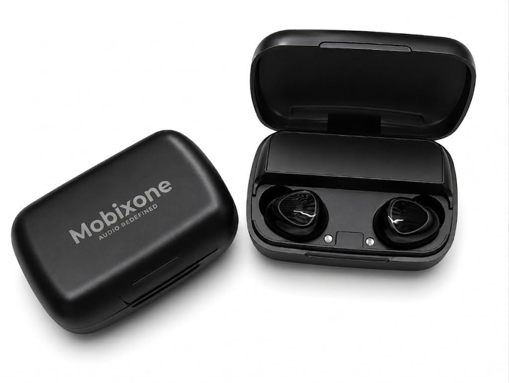 M10 Wireless Bluetooth Earbuds with Charging Case | TWS Earphones with HD Sound, Touch Control, Built-in Mic, Deep Bass & Type-C Fast Charging (Black)-picture-29