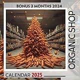 Organic Shop 2025: Savor Over a Year of Wholesome and Natural Products, Designed for Efficient Planning in a Large Size