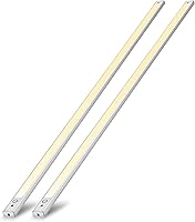 Vista 14 de phonar Lámparas LED de iluminación debajo del gabinete de 48 pulgadas para cocina y armario, luz LED para mostrador con enchufe, iluminación LED