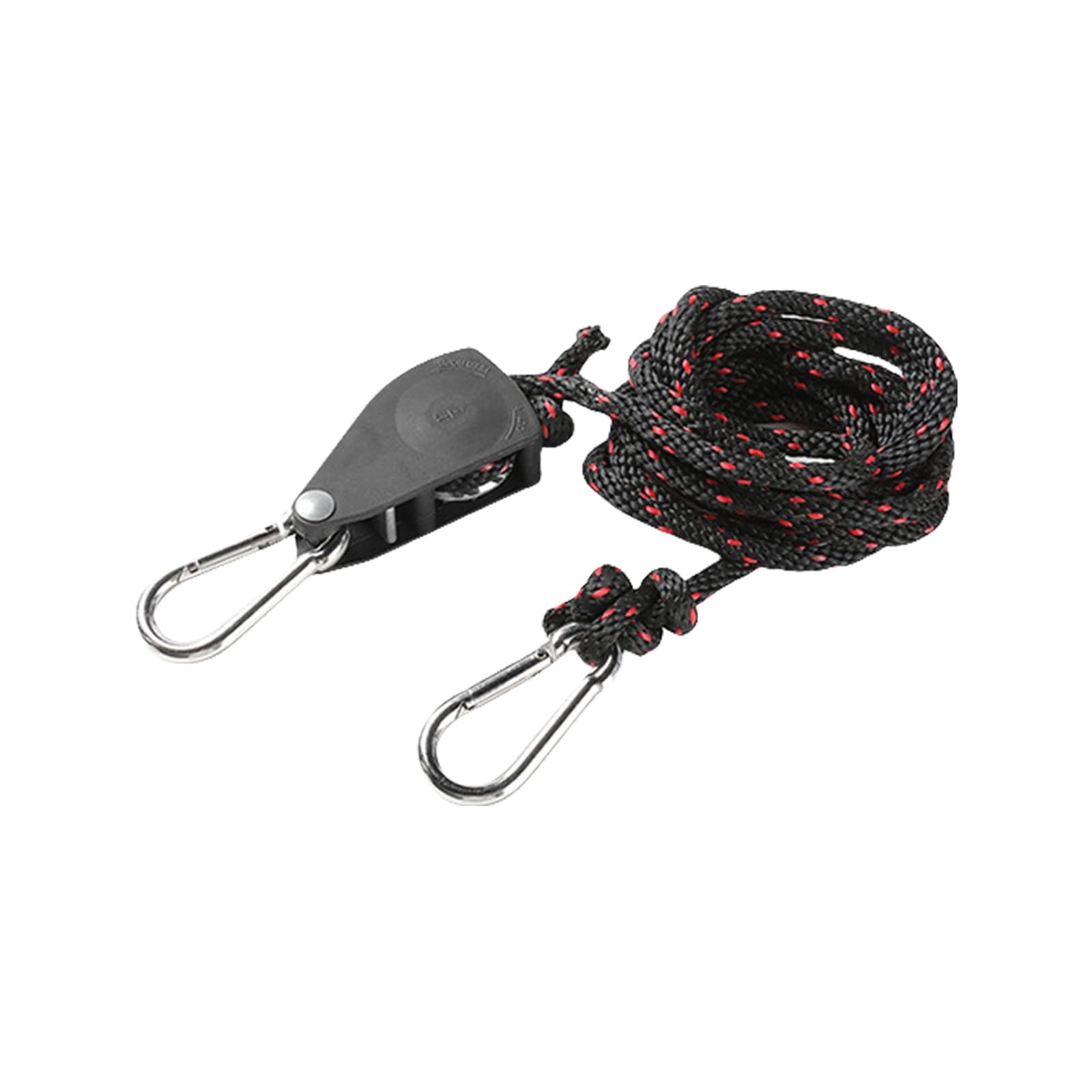 Lerpwige Reflective Tent Guy Rope with Pulley Guide Adjustable Tie Downs Hanger for Camping Hiking Awnings Tent Guide Rope