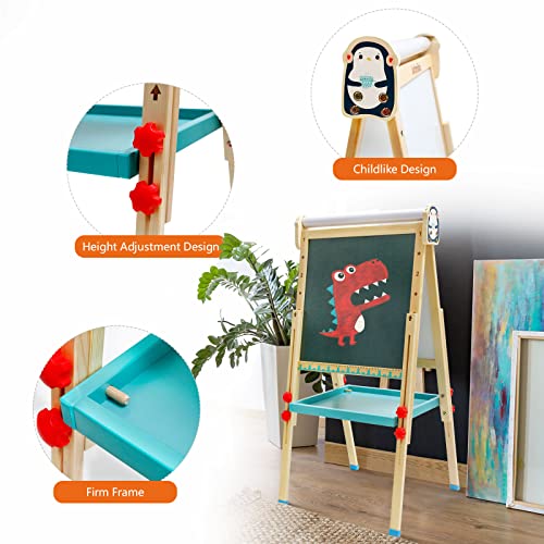 Nukdey Lavagna a cavalletto per Bambini con Rotolo...