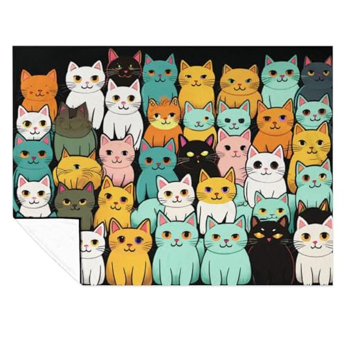 Couverture en flanelle pour chat ultra douce microfibre de qualité - 6