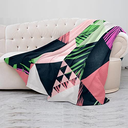 Couverture microfibre palmier pour vos soirées cocooning sur le canapé - 5