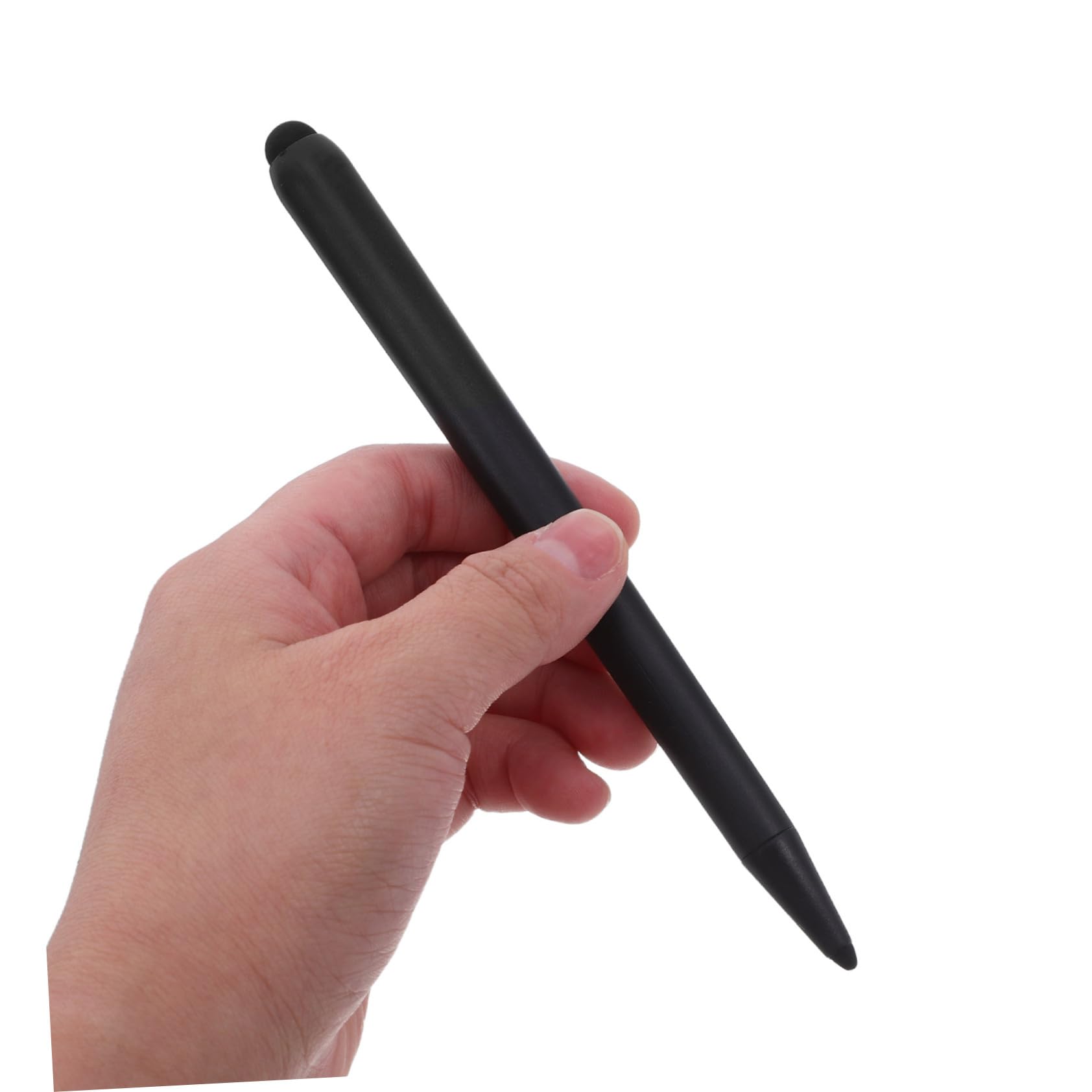 Lápiz Óptico para Pantalla Táctil Negro Abs de Doble Punta 2 Piezas