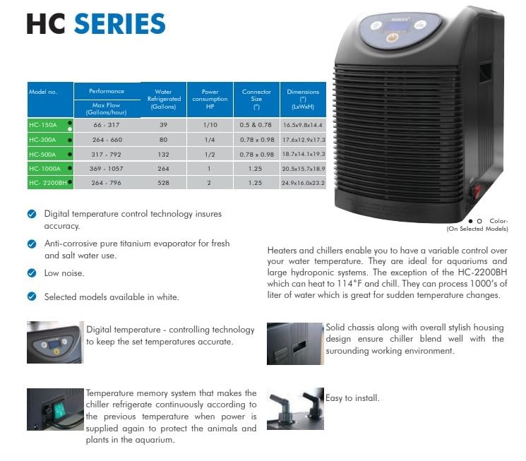 冷水器 Amazon.com: Blue Diamond Pump HC Water Chiller for Large