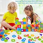 Building Blocks for Toddlers & Kids 160 Pcs Jumbo Toy Building Sets – STEM Building Toys –Interlocking Building Blocks for Toddlers and Kids