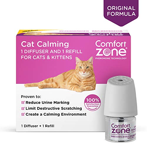 comfort zone cat calming diffuser kit