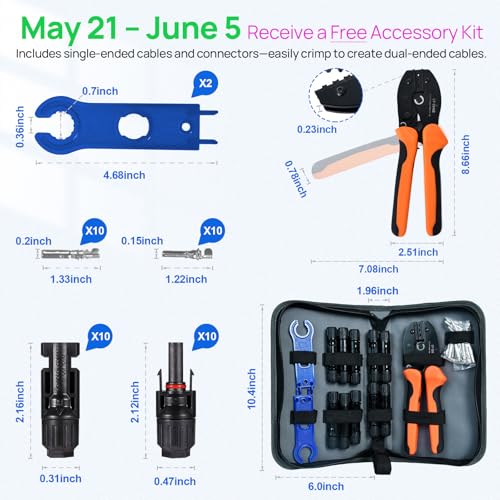 Solar panel kit 10kW off grid