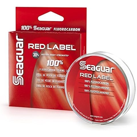 Seaguar Red Label 100% Fluorocarbon 200 Yard Fishing Line (8-Pound) Clear Cover