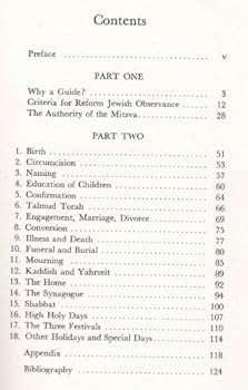 Hardcover A guide for Reform Jews, Book