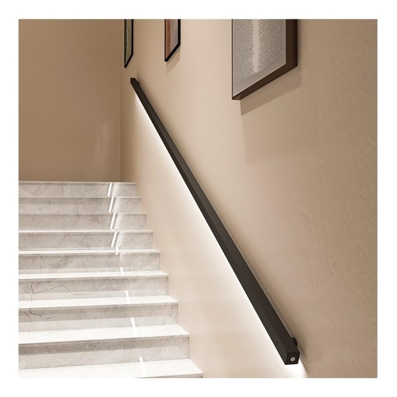 Rambarde d'escalier LED design en acier inoxydable pour l'architecture de prestige