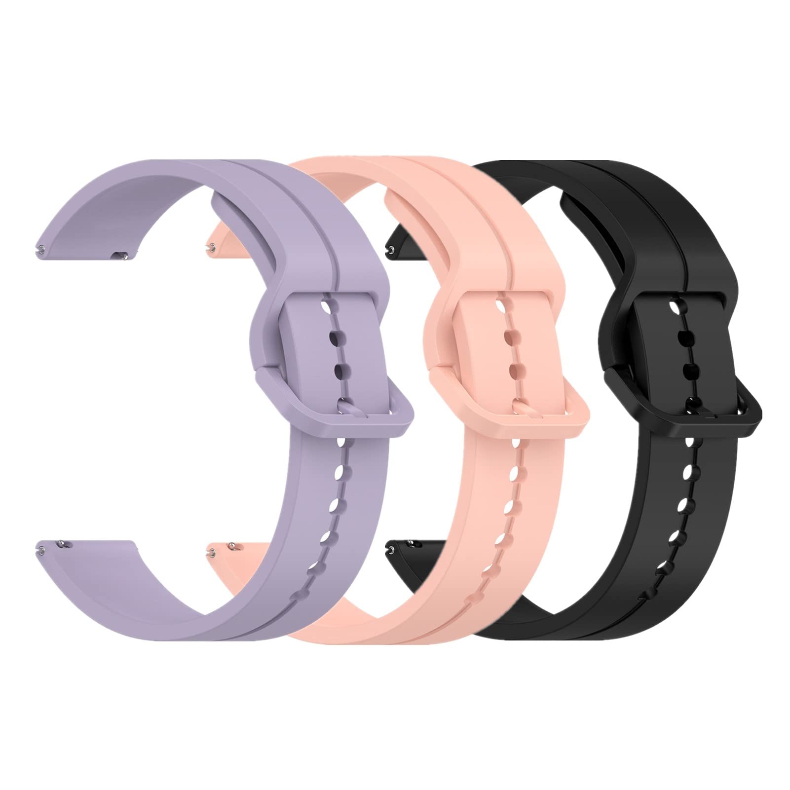 Waekethy Band for Amazfit GTR 4/GTR 3/GTR 3 pro/GTR 2e/GTR 2, 22mm Silicone Wacth Band for Garmin Forerunner 255/265/Vivoactive 4-image-26