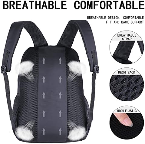 Men's Travel Notebook Backpack, Large Capacity Business Waterproof Backpack, University Campus Computer Bag, Suitable for Men and Women 2 Men's Travel Notebook Backpack, Large Capacity Business Waterproof Backpack, University Campus Computer Bag, Suitable for Men and Women