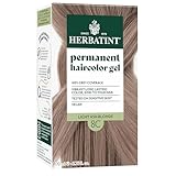 Herbatint Permanent Hair Dye For Women - 8C Light Ash Blonde - For Up To 100% Gray Coverage of Resistant Gray Hair - Ammonia-Free, Alcohol-Free & Vegan - Salon Influenced Hair Color 5.75 fl oz