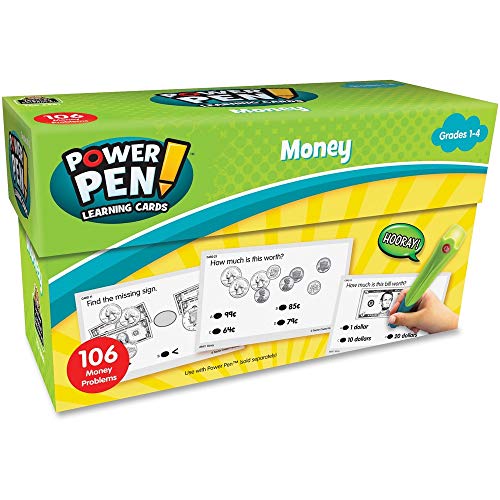 Image of Teacher Created Resources Power Pen Learning Cards: Money (6461)