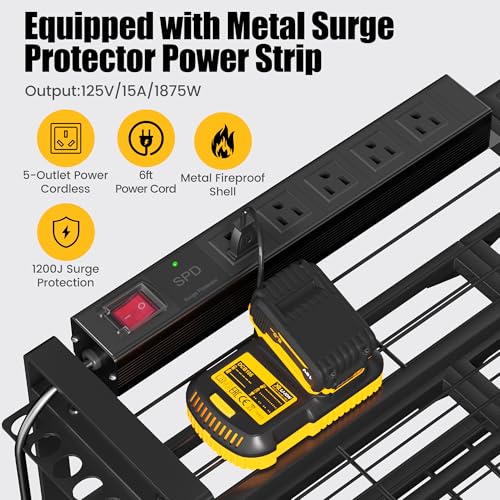 Heavy Duty Industrial Tool Rack