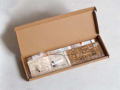 Biplano S.E.5.A DW Hobby en madera de balsa premium cortada a láser con motor 6