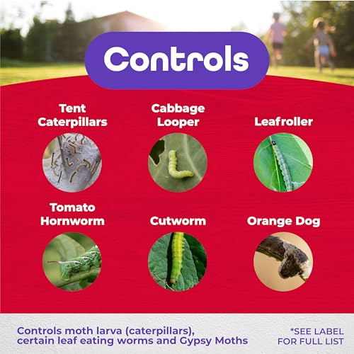 Bonide Thuricide BT Concentrate, 16 oz Ready-to-Mix Solution for Caterpillar, Worm and Moth Control in Home Garden - image 3