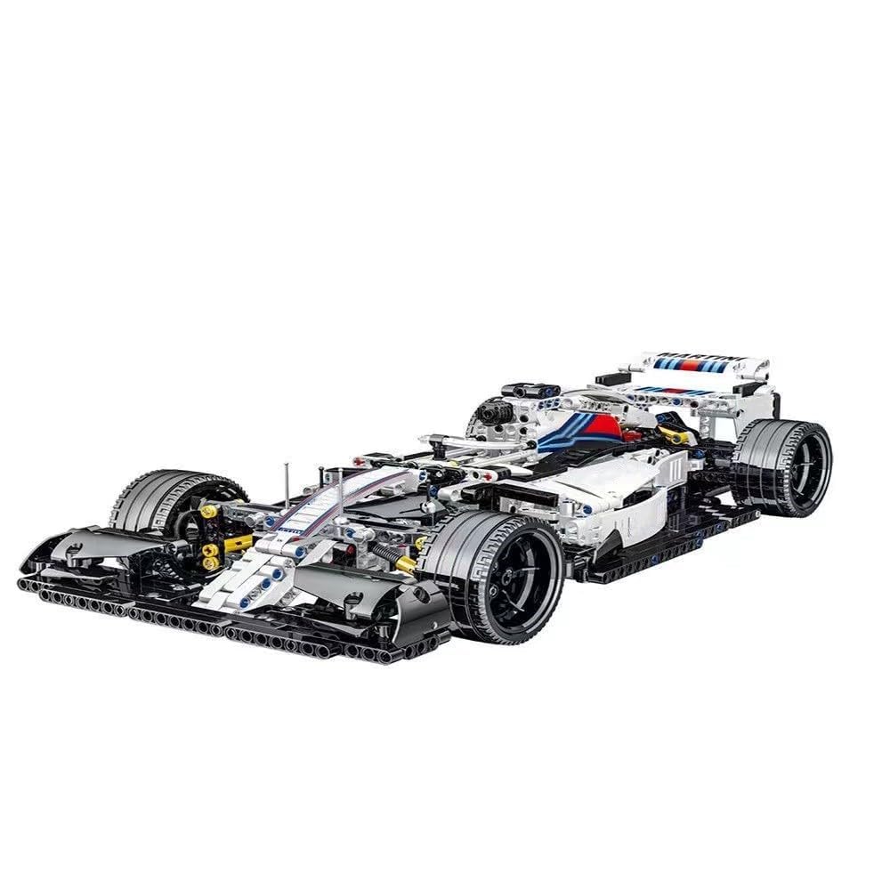 JOMIODTechnology Building Blocks Racing Car Formula F1, 1100 Clamping Blocks 1:14 MOC Technology Sports Car Model Kit, Mork F1 Racing Car Compatible with Lgo