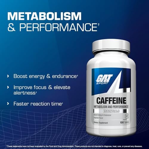GAT SPORT Caffeine - 100 Tablets - Image 5