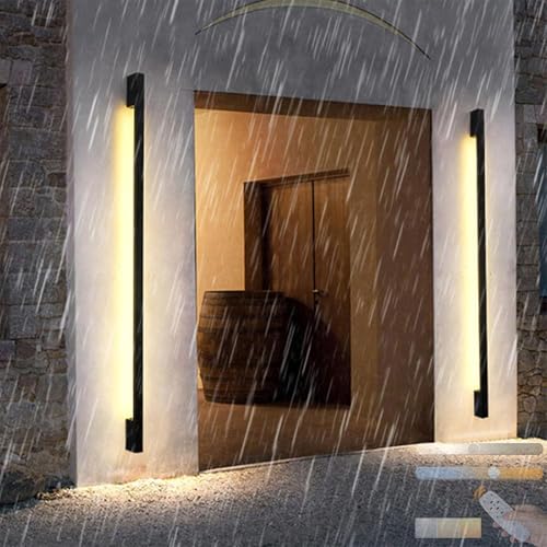 Applique Murale LED Aluminium 60CM Lampe Extérieure Design Épuré et Moderne