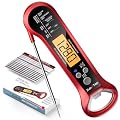 ZupTep Meat Thermometer Digital – Instant Read Food Thermometer for Cooking with Long Probe and Backlit Display, Fast Accurate Temperature for Grill, BBQ, Smoker, Candy, Kitchen Essentials