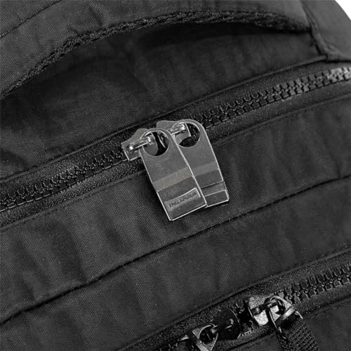 Mochila Escolar, College, Crinkle 46 cm Preto - Sestini