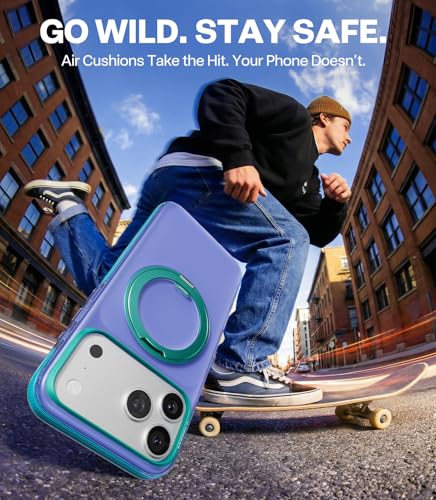 Coque iPhone 17 Pro Max de qualité premium protection caméra et dos mat bleu