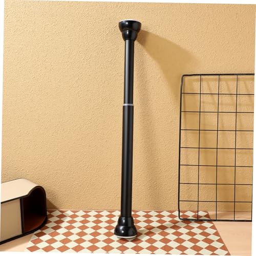 Tringle à linge rétractable extensible sans perçage pour rideau de douche - 5