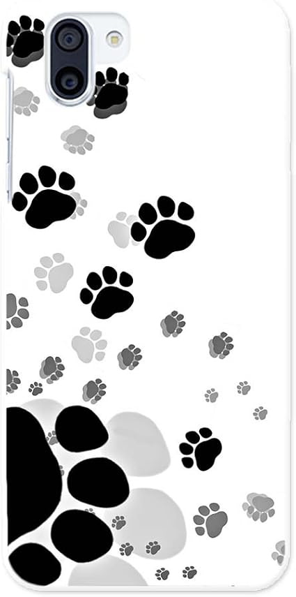 Amazon Co Jp Aquos R2 Sh 03k アクオス R2 Sharp シャープ Docomo ドコモ スマホカバー カバー ケース Tpu ソフトケース 動物 足跡 白 黒 Sh03kxxxxx Tpu 家電 カメラ