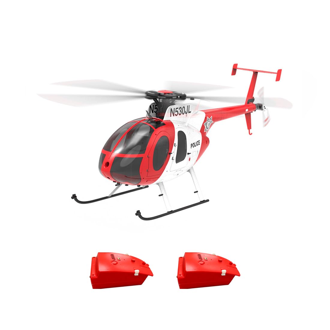 Amazon | FunKitFX F119S MD500 RCヘリコプター 大人用 1/16スケール