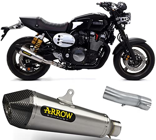 Système Arrow open X-Kone nichrom et carbone haut de gamme pour moto XJR 1300