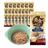 アイリスオーヤマ 美食メニュー 猫 ウェットフード パウチ 【まぐろ・かつお しらす入り】 60g×72P 発色剤・着色料不使用、低カロリー 消臭成分(緑茶エキス)配合 キャットフード ウェット ゼリータイプ 腸の健康サポート フラクトオリゴ糖配合