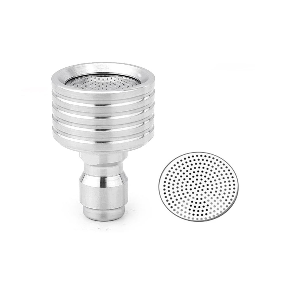 High Pressure Water Gun Interface Stainless Steel Small Shower Blades Car Cleaning Kit 1/4 Quick Connect Wash Garden Sprayer (0.5mm)