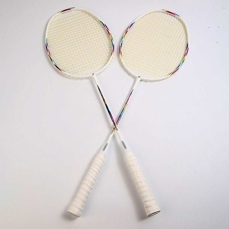 Carbon Fiber Badminton Rackets Professional Training Racquet Super LightSports Badminton Racket Set