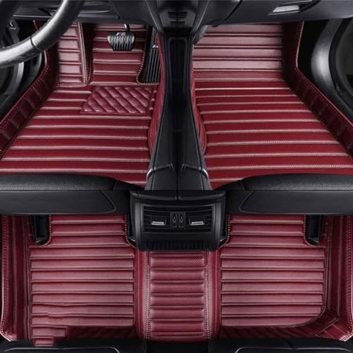 VERED Full Coverage Car Leather Floor Mats for Land Rover Defender 110/130 L663 2020 2021 2022 2023 2024 2025 (RHD), Front Rear Carpet Waterproof Dustproof Protection Interior Accessory