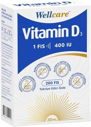 Wellcare Vitamin D3 400 Iu Sprey 30 ml 109483-1-2