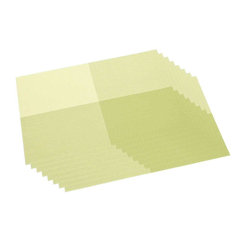 Set de table antidérapant facile à nettoyer pour éviter taches