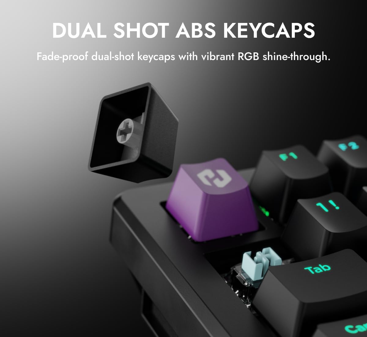 Kreo Hive 75 HE Magnetic Gaming Keyboard | 75% Layout | Hall Effect Switches | 8K Polling Rate | Rapid Trigger | Adjustable Actuation | SOCD | RGB | Type-C Wired — Amazon image 3